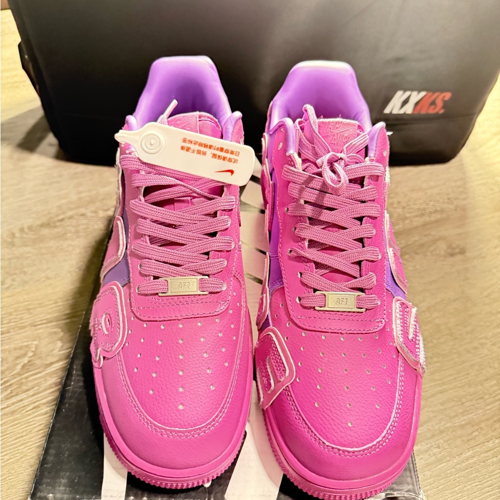 Nike Pink and Purple Men's Shoes
